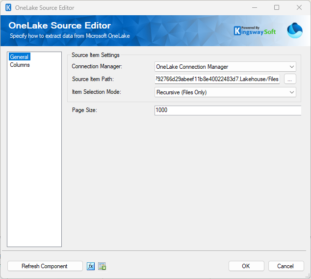 OneLake Source Component.png